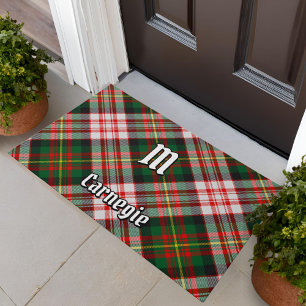 Clan Carnegie Dress Tartan Fußmatte