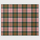 Clan Carnegie Dress Tartan Geschenkpapier (Flach)