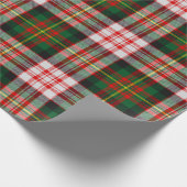 Clan Carnegie Dress Tartan Geschenkpapier (Ecke)