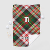 Clan Carnegie Dress Tartan Golfhandtuch (Insitu)
