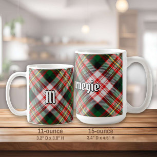 Clan Carnegie Dress Tartan Kaffeetasse