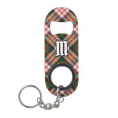 Clan Carnegie Dress Tartan Mini Flaschenöffner (Vorderseite)