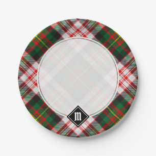 Clan Carnegie Dress Tartan Pappteller