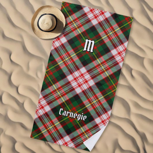 Clan Carnegie Dress Tartan Strandtuch