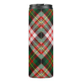 Clan Carnegie Dress Tartan Thermosbecher (Rückseite)