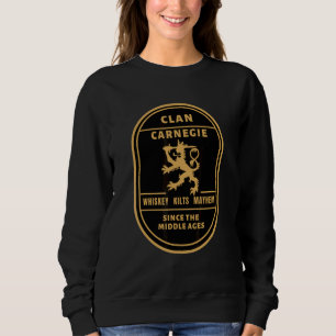 Clan Carnegie Schottische Abstammung Highland Spie Sweatshirt
