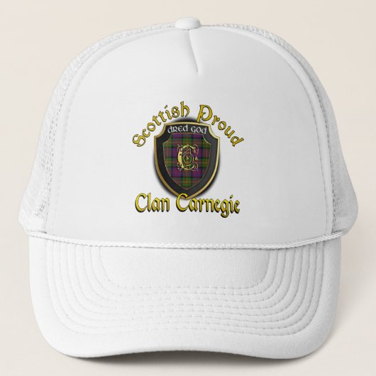 Clan Carnegie Scottish Dynsty Cap Truckerkappe (Vorderseite)