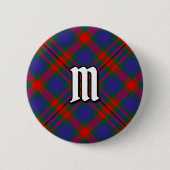 Clan Carnegie Tartan Button (Vorderseite)