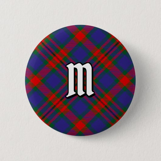 Clan Carnegie Tartan Button (Vorderseite)