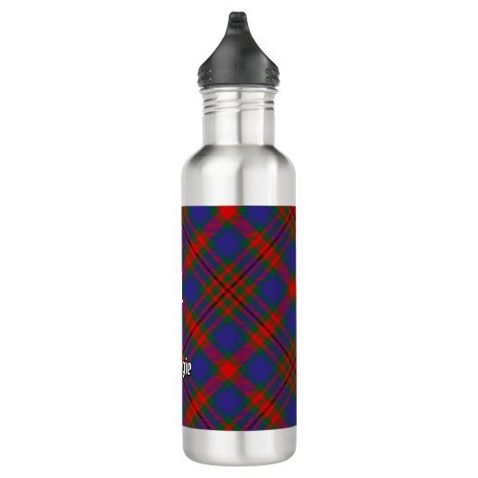 Clan Carnegie Tartan Edelstahlflasche (Rechts)