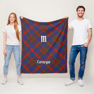 Clan Carnegie Tartan Fleecedecke