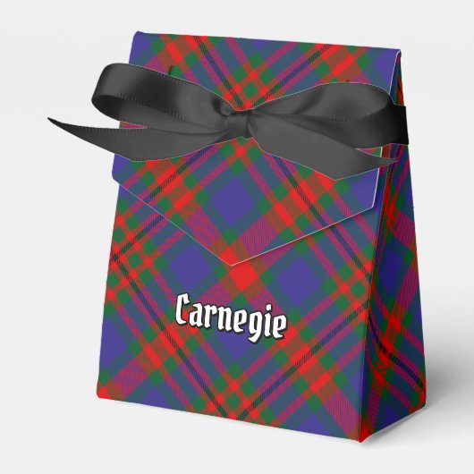 Clan Carnegie Tartan Geschenkschachtel (Vorderseite)