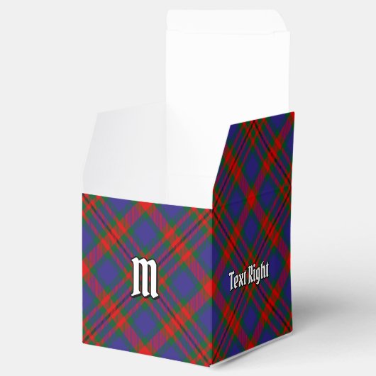 Clan Carnegie Tartan Geschenkschachtel (Geöffnet)