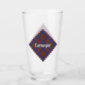 Clan Carnegie Tartan Glas (Rückseite)