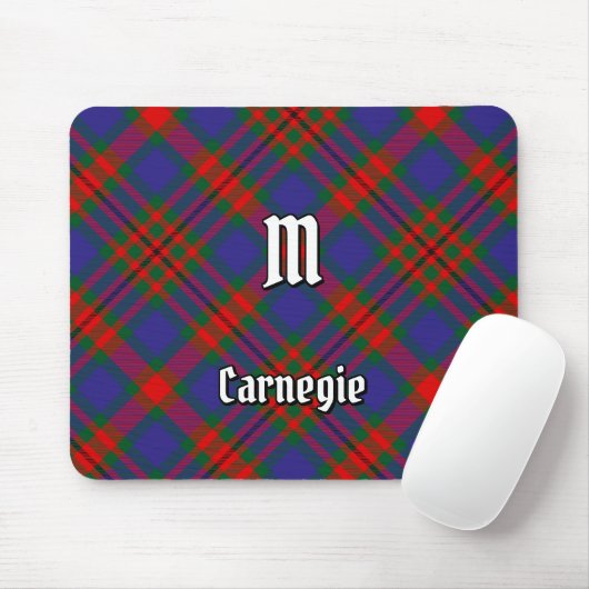 Clan Carnegie Tartan Mousepad (Mit Mouse)