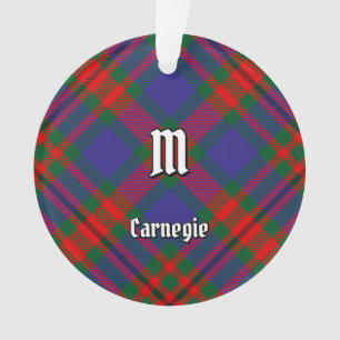 Clan Carnegie Tartan Ornament