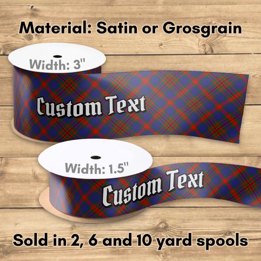Clan Carnegie Tartan Satinband