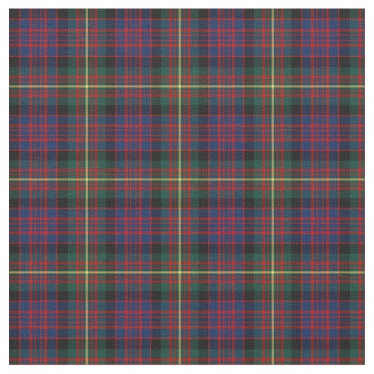 Clan Carnegie Tartan Stoff (Nahaufnahme)