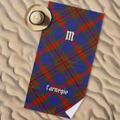 Clan Carnegie Tartan Strandtuch