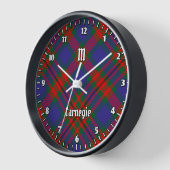 Clan Carnegie Tartan Uhr (Winkel)