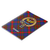 Clan Carnegie über Tartan Notizblock (Linke Seite)
