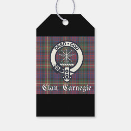 Clan Carnegie Wappen Tartan Geschenkanhänger
