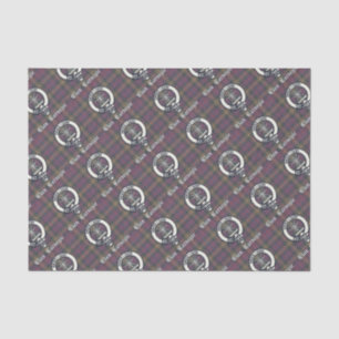 Clan Carnegie Wappen Tartan Seidenpapier
