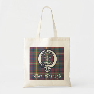 Clan Carnegie Wappen Tartan Tragetasche