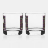 Clan Carnegie Wappen Tartan Whiskyglas (Links)