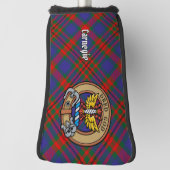Clan Carnegie Wappen über Tartan Golf Headcover (Rotieren 90)