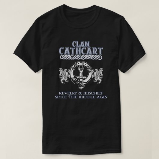 Clan Cathcart Wappen Schottische Clans Scottish Su T-Shirt (Design vorne)