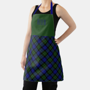 Clan Chef MacKay Tartan Plaid Name Schürze