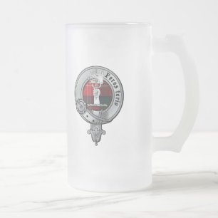 Clan Chisholm Mattglas Bierglas