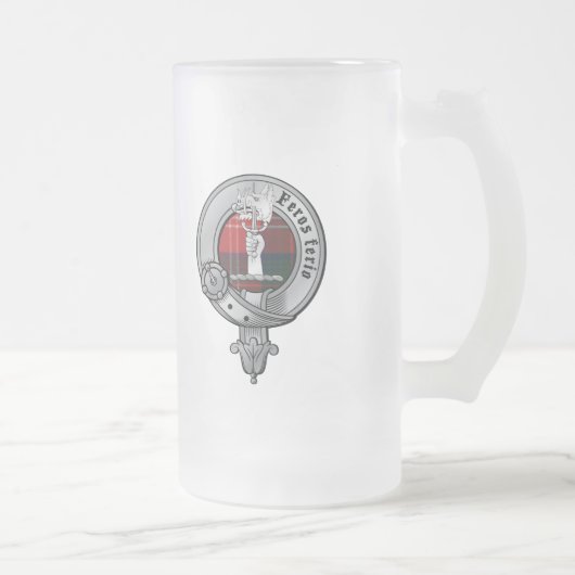 Clan Chisholm Mattglas Bierglas (Rechts)