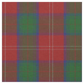 Clan Chisholm schottischer Tartan-kariertes Gewebe Stoff (Nahaufnahme)
