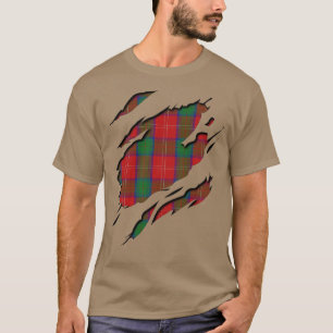 Clan Chisholm Tartan Karomuster-Effekte T-Shirt