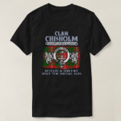 Clan Chisholm Wappen Schottischer Clans Scottish S T-Shirt (Design vorne)
