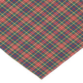 Clan Christie Multicolored Scottish Tartan Kurzer Tischläufer (Ecke)