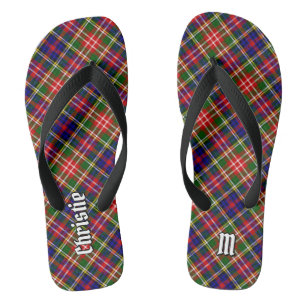 Clan Christie Tartan Badesandalen