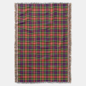 Clan Christie Tartan Decke (Vorderseite Vertikal)