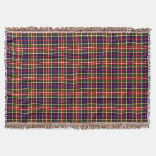 Clan Christie Tartan Decke (Vorderseite)