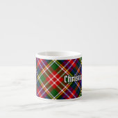 Clan Christie Tartan Espressotasse (Vorderseite)