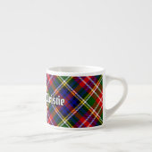 Clan Christie Tartan Espressotasse (Rechts)