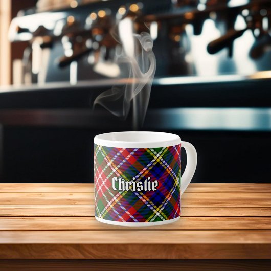 Clan Christie Tartan Espressotasse