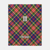 Clan Christie Tartan Fleecedecke (Vorderseite)