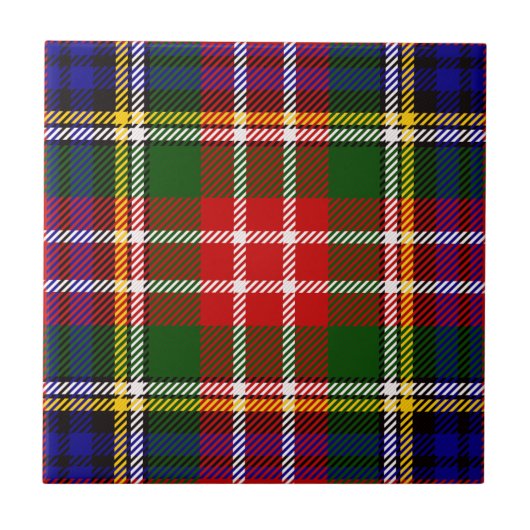 Clan Christie Tartan Fliese (Vorderseite)