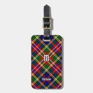 Clan Christie Tartan Gepäckanhänger