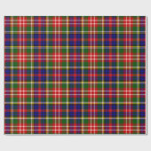 Clan Christie Tartan Geschenkpapier (Flach)