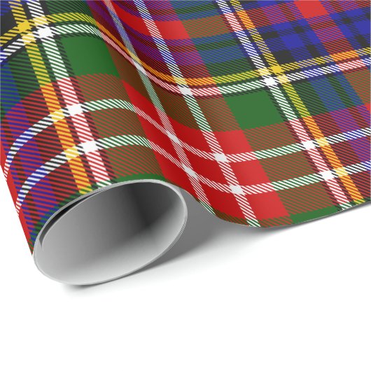 Clan Christie Tartan Geschenkpapier (Rolleneckpunkt)