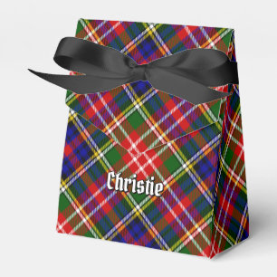 Clan Christie Tartan Geschenkschachtel